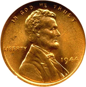 image for: 1944 1c NGC MS65 RD