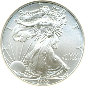 image for: 2009 $1 Silver Eagle NGC MS69 Early Releases