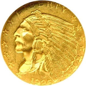 image for: 1926 $2 1/2 NGC MS61