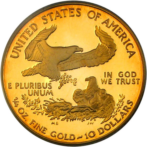 image for: 2006-W $10 Gold Eagle PCGS Proof 69 DCameo