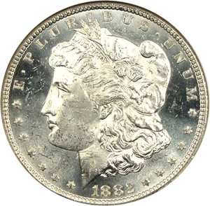 image for: 1882-CC $1 NGC MS62 PL