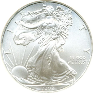image for: 2008 $1 Silver Eagle NGC MS69