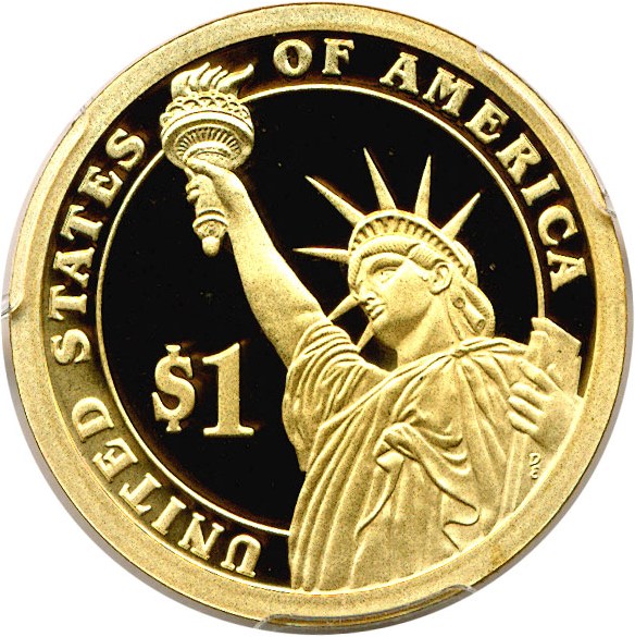 image for: 2008-S $1 James Monroe PCGS Proof 69 DCameo