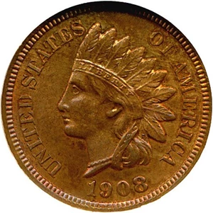 image for: 1908-S 1c NGC MS64 RB