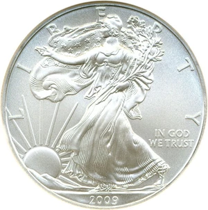 image for: 2009 $1 Silver Eagle NGC MS69 Early Releases