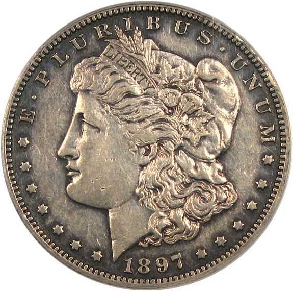 image for: 1897 $1  PCGS Proof 50