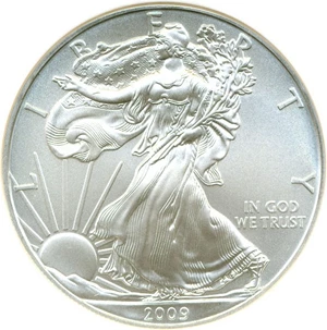image for: 2009 $1 Silver Eagle NGC MS69 Early Releases