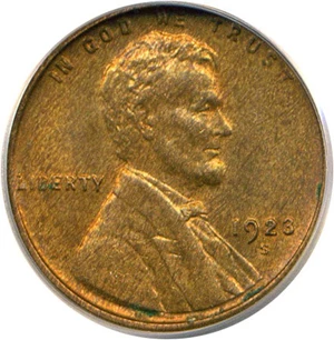 image for: 1923-S 1c PCGS MS64 RB