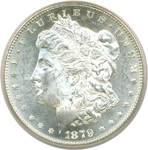 image for: 1879-S $1 PCGS MS63 PL