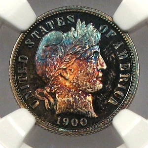 image for: 1900 10c NGC Proof 67 *Color*