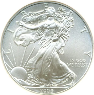 image for: 2009 $1 Silver Eagle NGC MS69 Early Releases