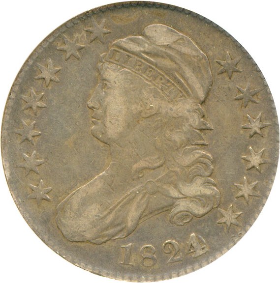 image for: 1824/Various Dates 50c NGC VF25 (O-103)