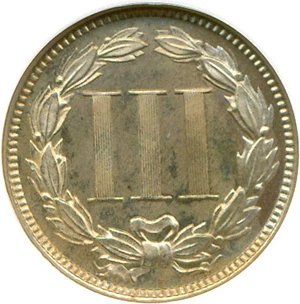 image for: 1865 3cN NGC Proof 65