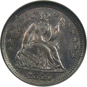 image for: 1844 H10c NGC MS64