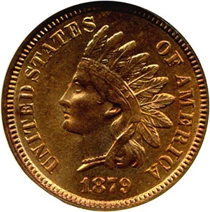 image for: 1879 1c NGC MS65 RD