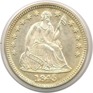 image for: 1845 H10c PCGS MS65