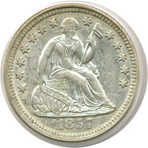 image for: 1857-O H10c PCGS AU53