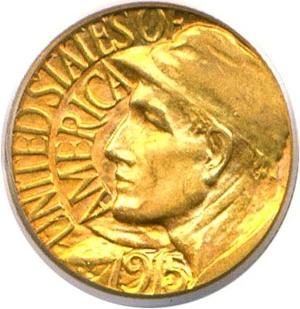 image for: 1915-S G$1 Panama-Pacific PCGS MS63
