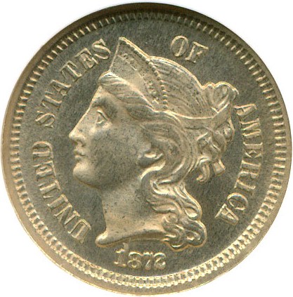 image for: 1872 3cN  NGC Proof 65
