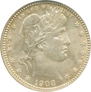 image for: 1908-O 25c NGC MS63