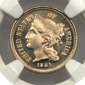 image for: 1881 3cN NGC Proof 67