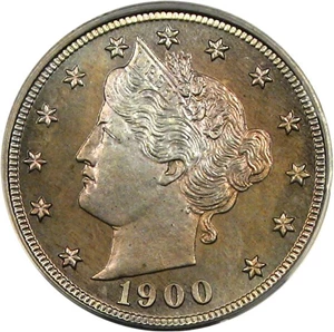 image for: 1900 5c PCGS/CAC Proof 65