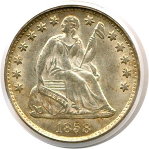 image for: 1858-O H10c PCGS MS64