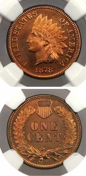 image for: 1878 1c NGC Proof 66 RD
