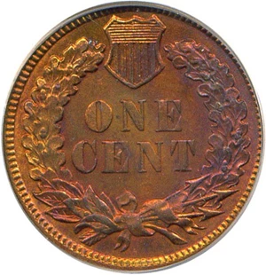 image for: 1886 1c Type 2 PCGS MS64 RD