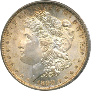image for: 1890-S $1 PCGS MS66