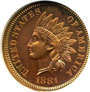 image for: 1881 1c NGC Proof 65 RD