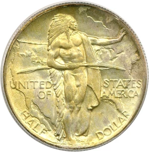 image for: 1926 50c Oregon PCGS MS66