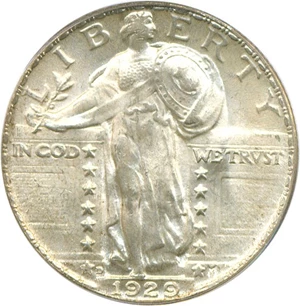 image for: 1929-D 25c PCGS/CAC MS66