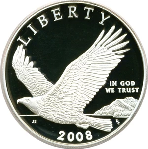 image for: 2008-P $1 Bald Eagle PCGS Proof 70 DCameo