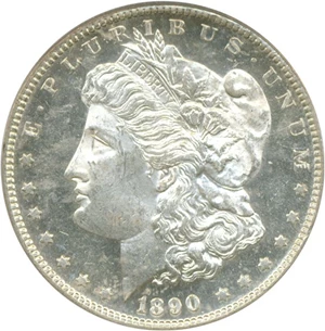 image for: 1890-S $1 PCGS MS63 PL