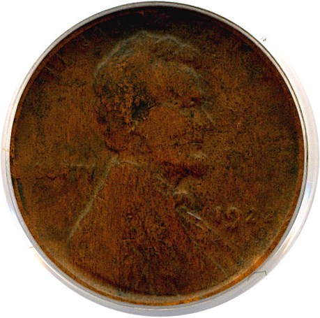 image for: 1922-D 1c Weak D PCGS Genuine (Die Pair #4)