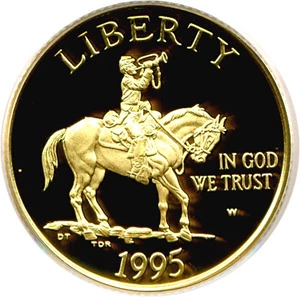 image for: 1995-W $5 Civil War PCGS Proof 69 DCameo