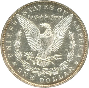 image for: 1887-O $1 NGC MS62 PL