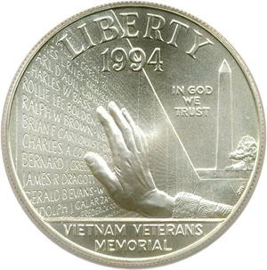 image for: 1994-W $1 Vietnam PCGS MS69