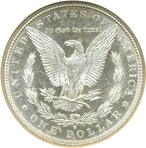 image for: 1885-S $1 NGC MS63 PL
