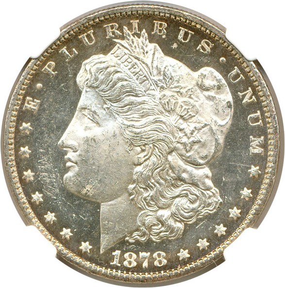 image for: 1878-CC $1  NGC MS63 PL