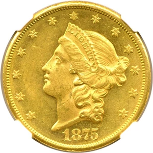 image for: 1875-CC $20 NGC MS61