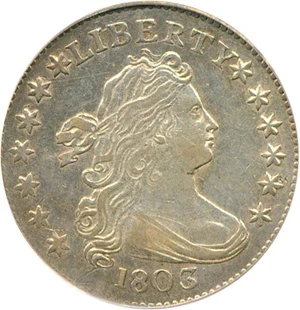 image for: 1803 10c PCGS AU53
