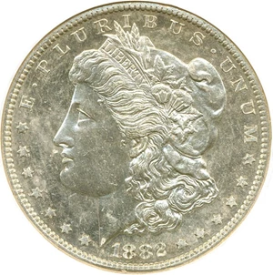 image for: 1882-S $1 NGC MS64 PL
