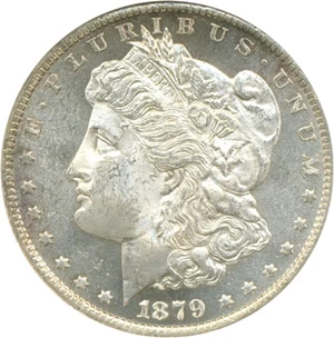 image for: 1879-O $1 NGC MS63 PL