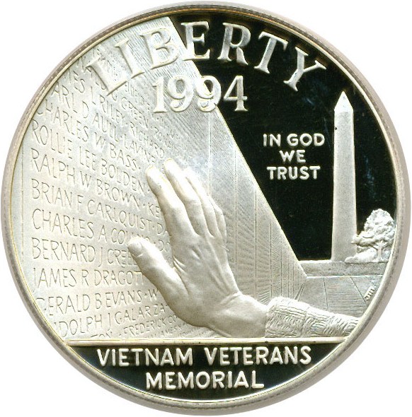 image for: 1994-P $1 Vietnam PCGS Proof 69 DCameo