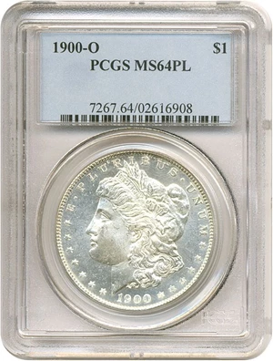image for: 1900-O $1 PCGS MS64 PL