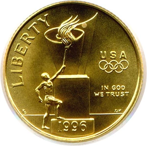 image for: 1996-W $5 Cauldron PCGS MS69