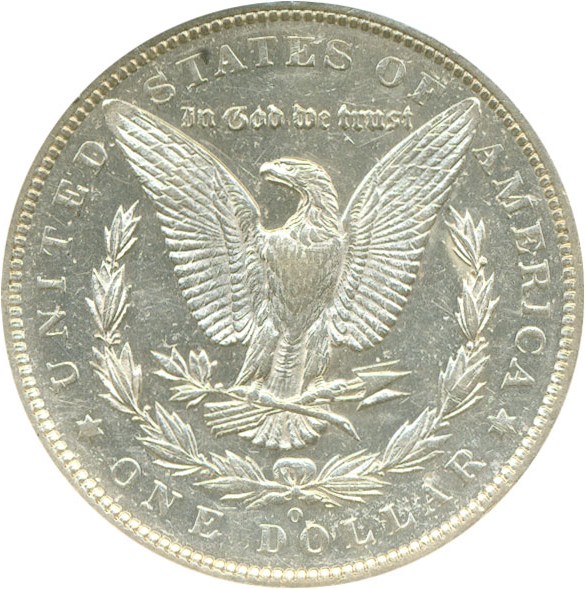 image for: 1892-O $1  NGC AU58 PL ex. Diamond Head Collection