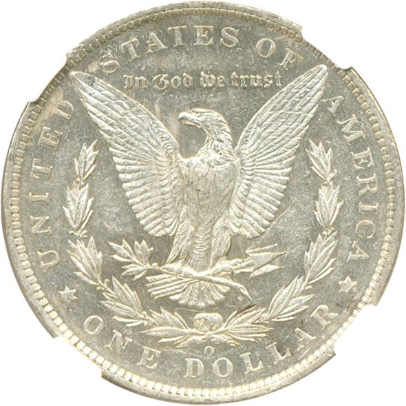 image for: 1886-O $1  NGC AU58 PL ex. Diamond Head Collection